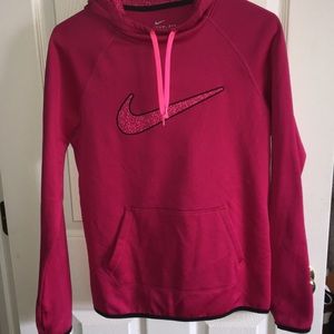 Pink nike sweatshirt